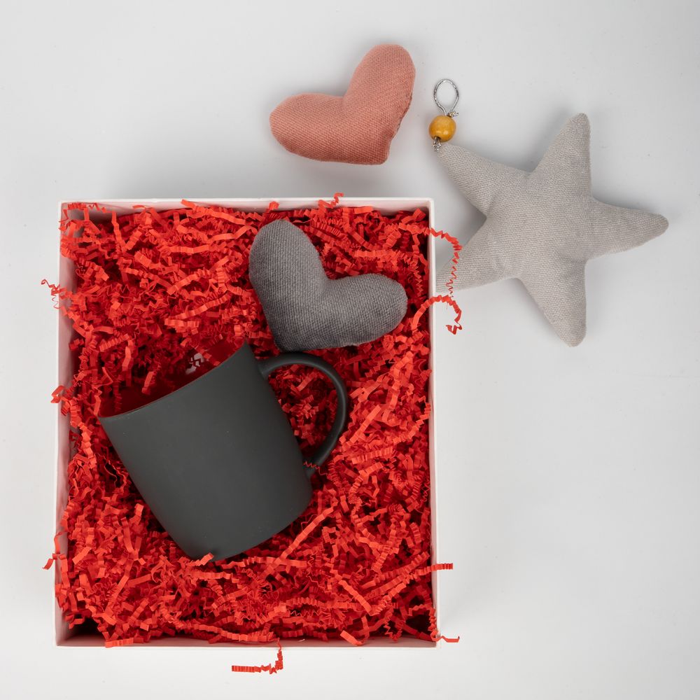 Бумажный наполнитель Chip, красный-2