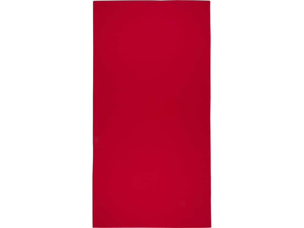 Lucas спортивное полотенце из переработанного полиэстера 70х140 см - Красный-1