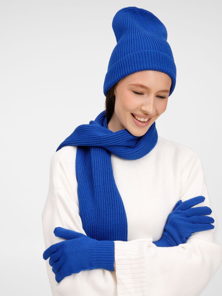 Перчатки Nobilis Mono, королевский синий-2