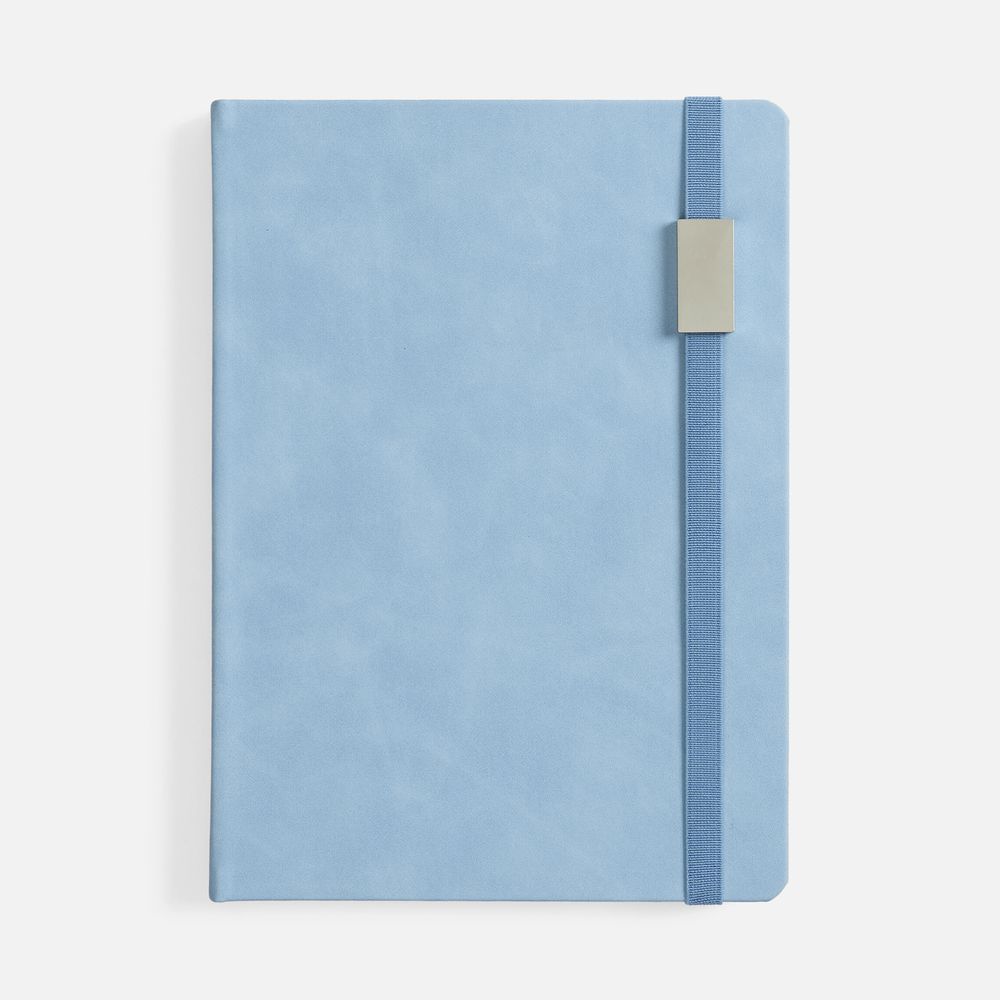 Ежедневник Urban Metal, недатированный, голубой-1