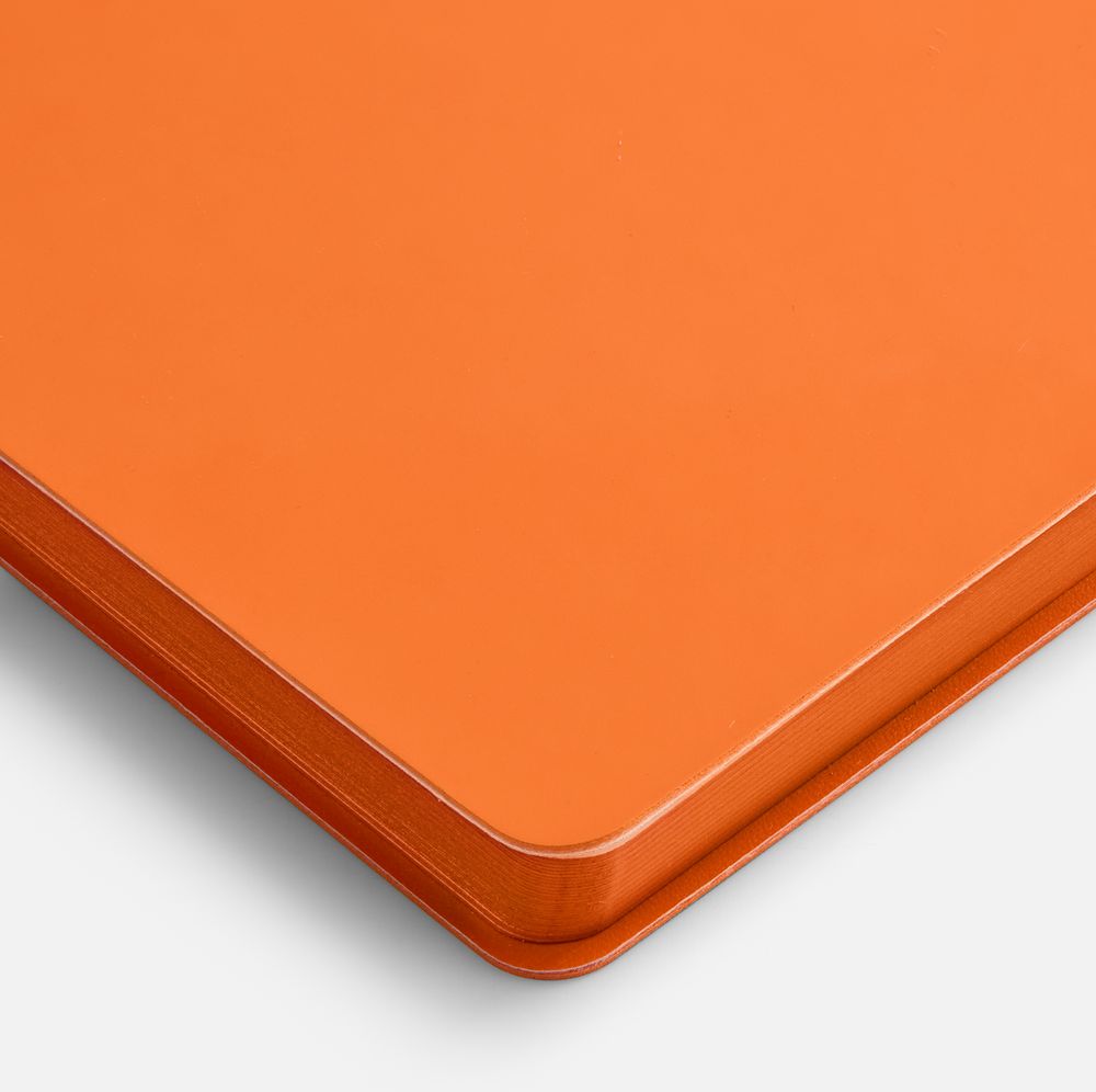 Блокнот Flex Shall ver.2, оранжевый-2