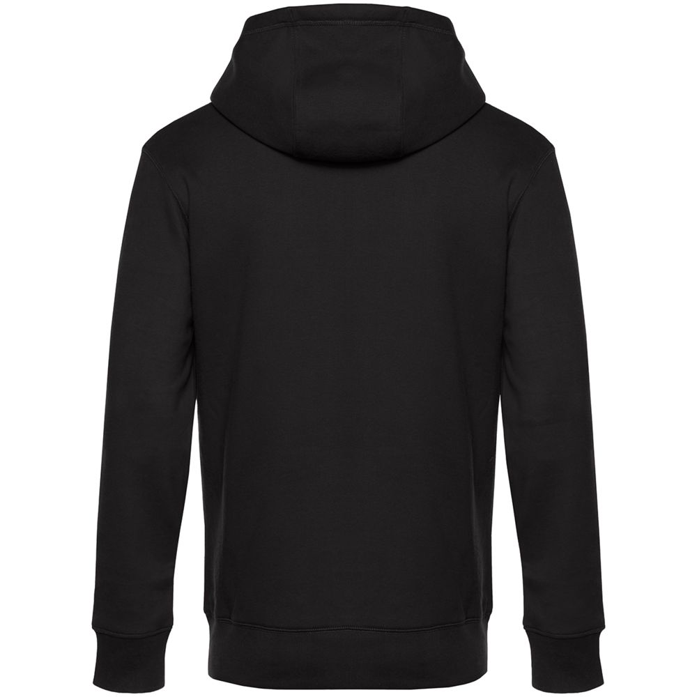 Толстовка с капюшоном унисекс King, черная-2