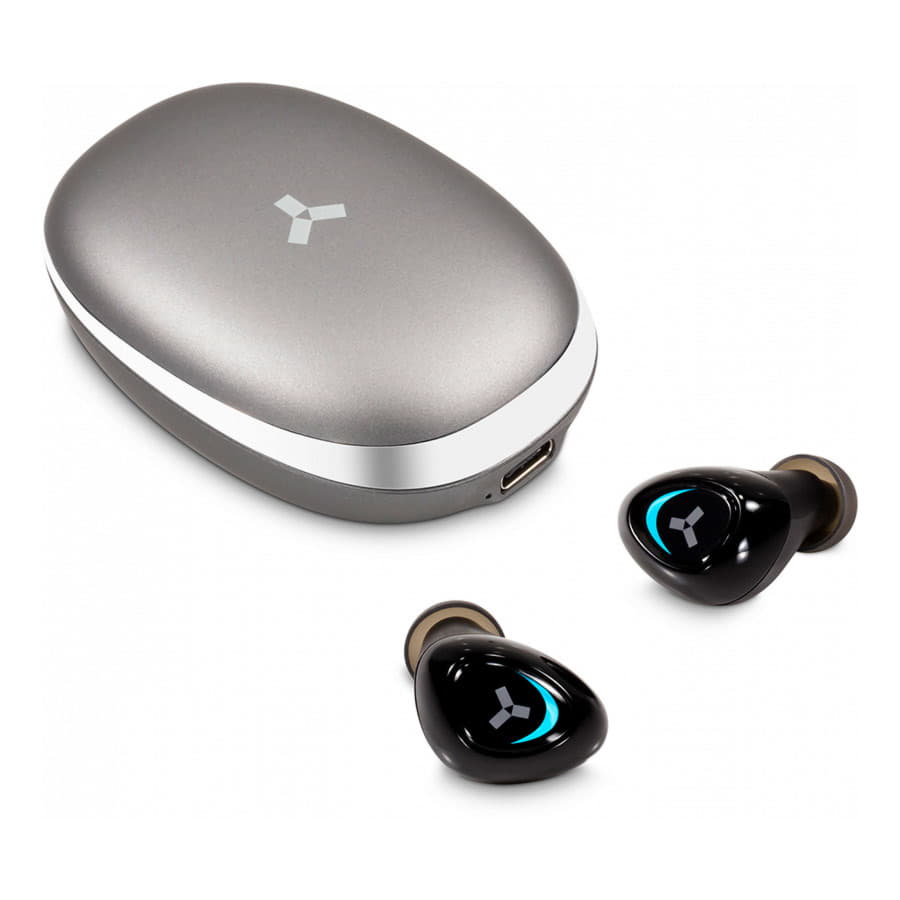 Беспроводные наушники ACCESSTYLE LAVENDER TWS, серебристый, серый-1