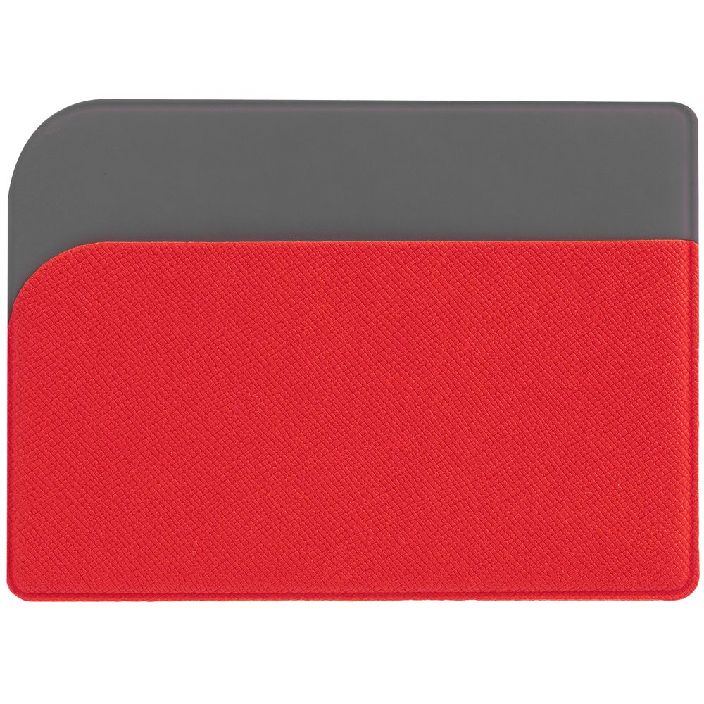 Чехол для карточек Dual, красный-1