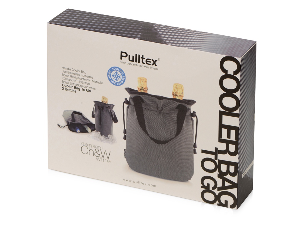 PWC COOLER BAG TO GO 2 BOTTLE/Охладитель для вина, для 2 бутылок. С ручками-7