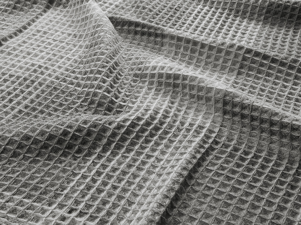 Плед акриловый Gaufre, серый-7
