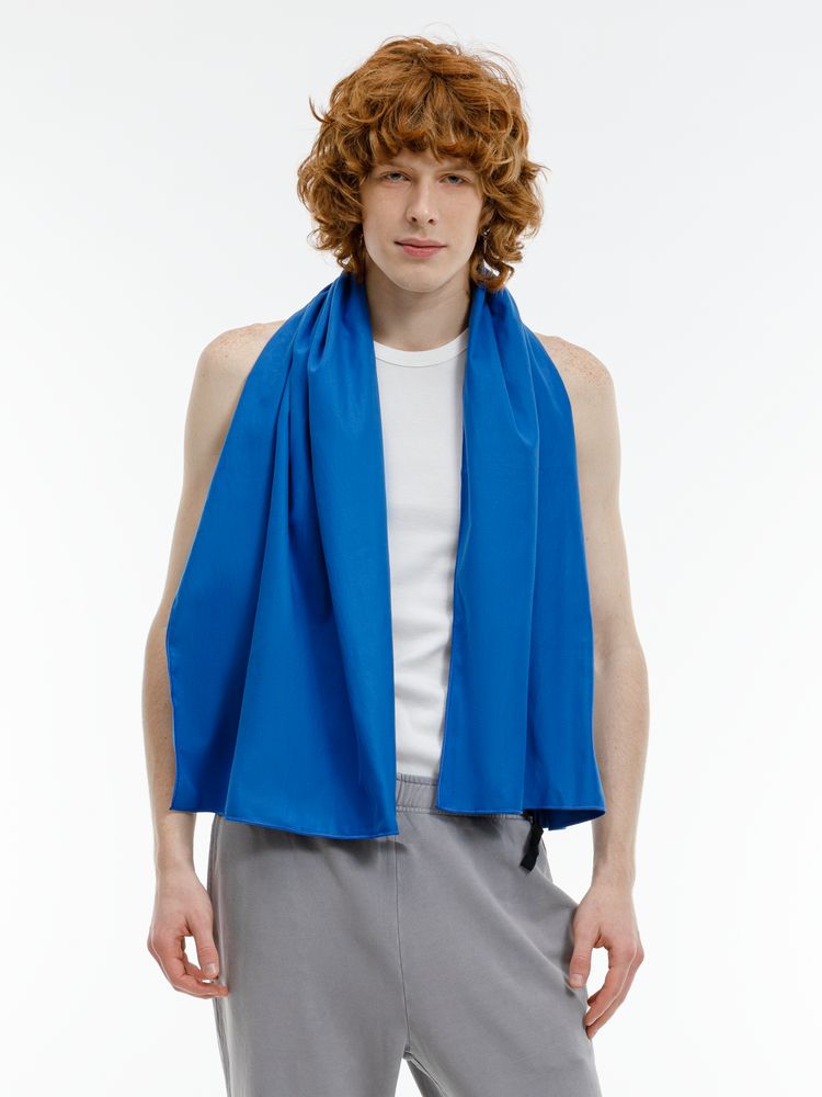 Полотенце спортивное Snaab, синее-3