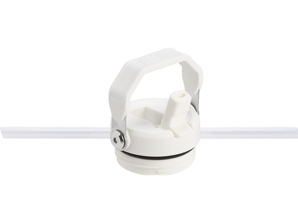 Бутылка для воды объемом 1,06 литра с откидной трубочкой Stanley IceFlow™ 2.0 - Frosted white-2