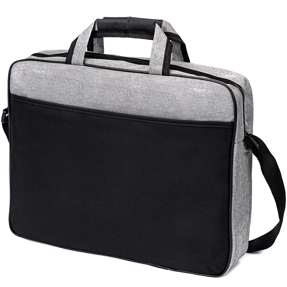 Сумка для документов SHUFFLE, Серый/Чёрный-0