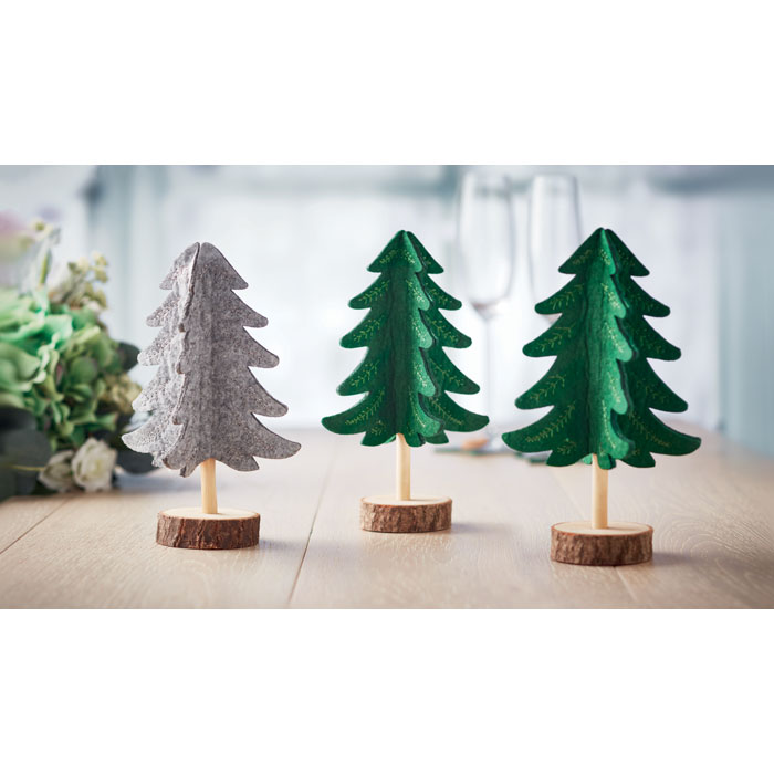 Украшение новогоднее елка, зеленый-зеленый-1