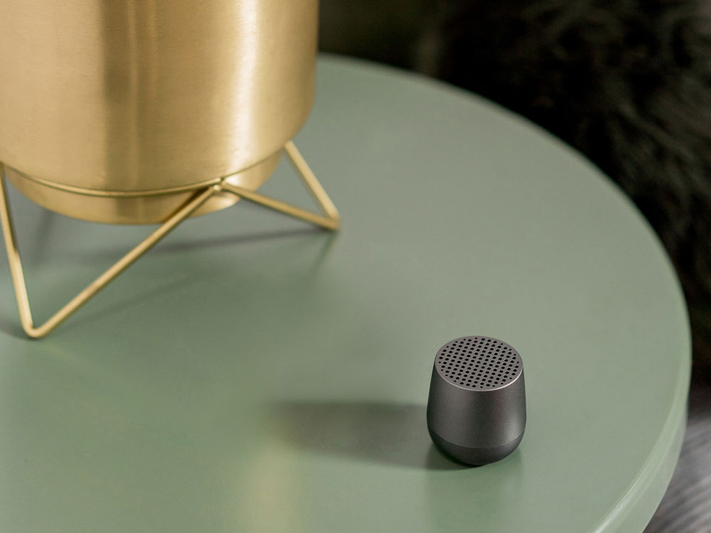 Колонка беспроводная Mino+, темно-серый-5