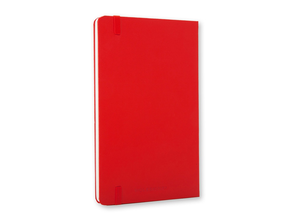 Записная книжка Moleskine Classic (нелинованный) в твердой обложке, Large (13х21см), красный-1