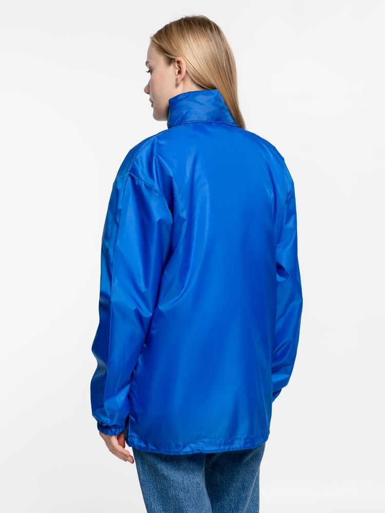 Ветровка унисекс Shift, ярко-синяя-6