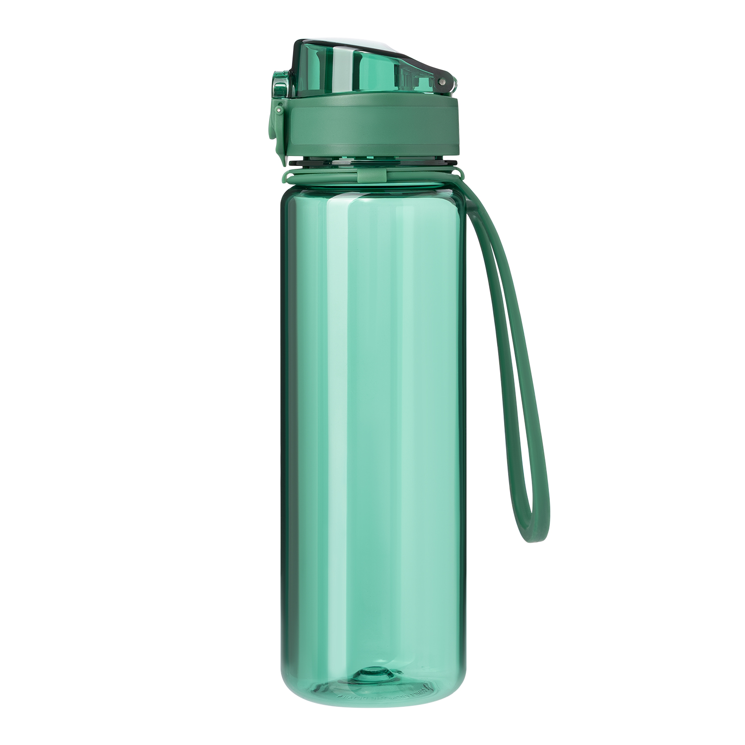 Бутылка для воды Como, зеленая-1