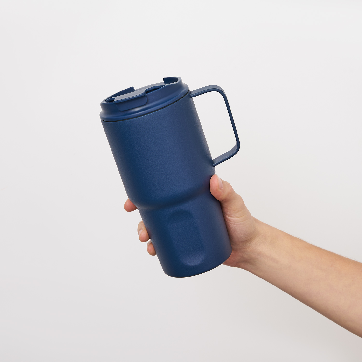 Термокружка вакуумная Авентура (Aventura), синяя-13