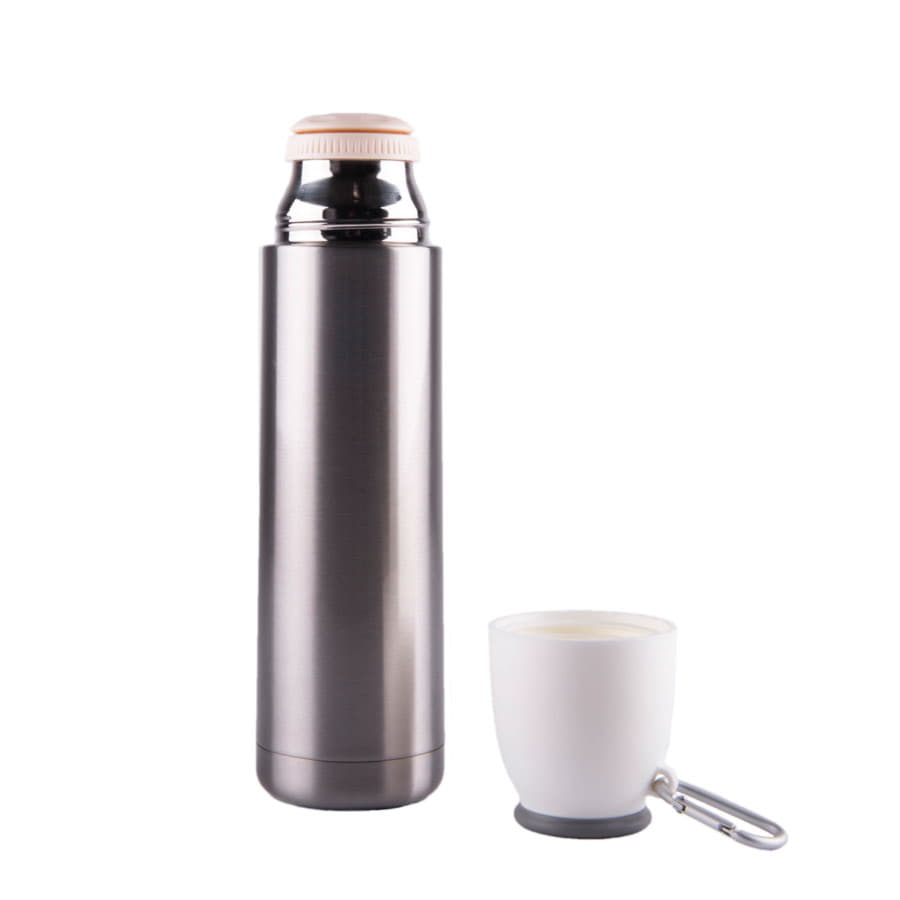 Термос вакуумный ESCAPE, серебристый-1