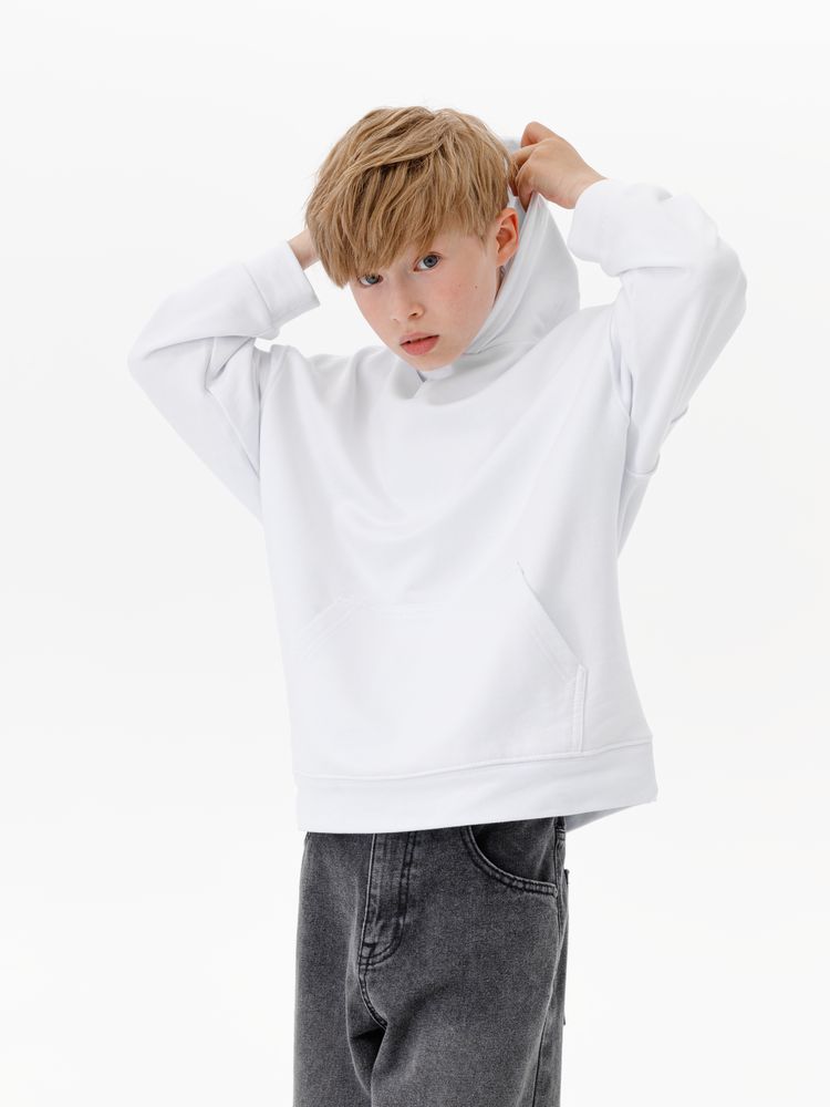 Худи детское оверсайз Houdini, белое-4