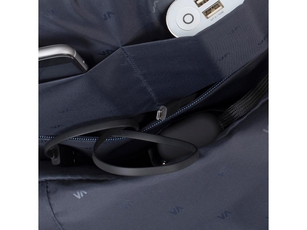 RIVACASE 7760 blue ECO рюкзак для ноутбука 15.6-11