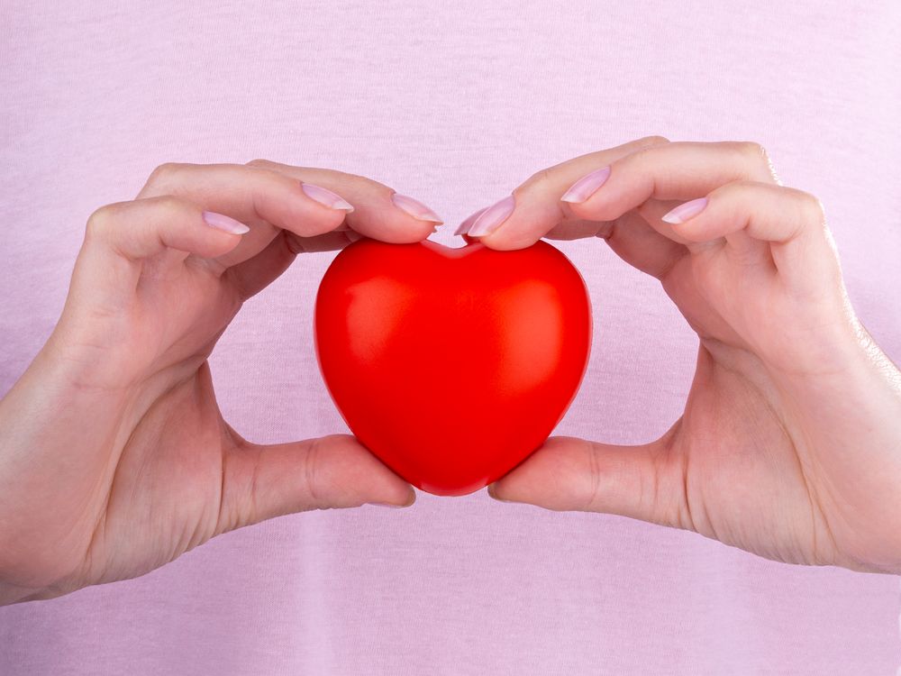 Антистресс «Сердце», красный-2