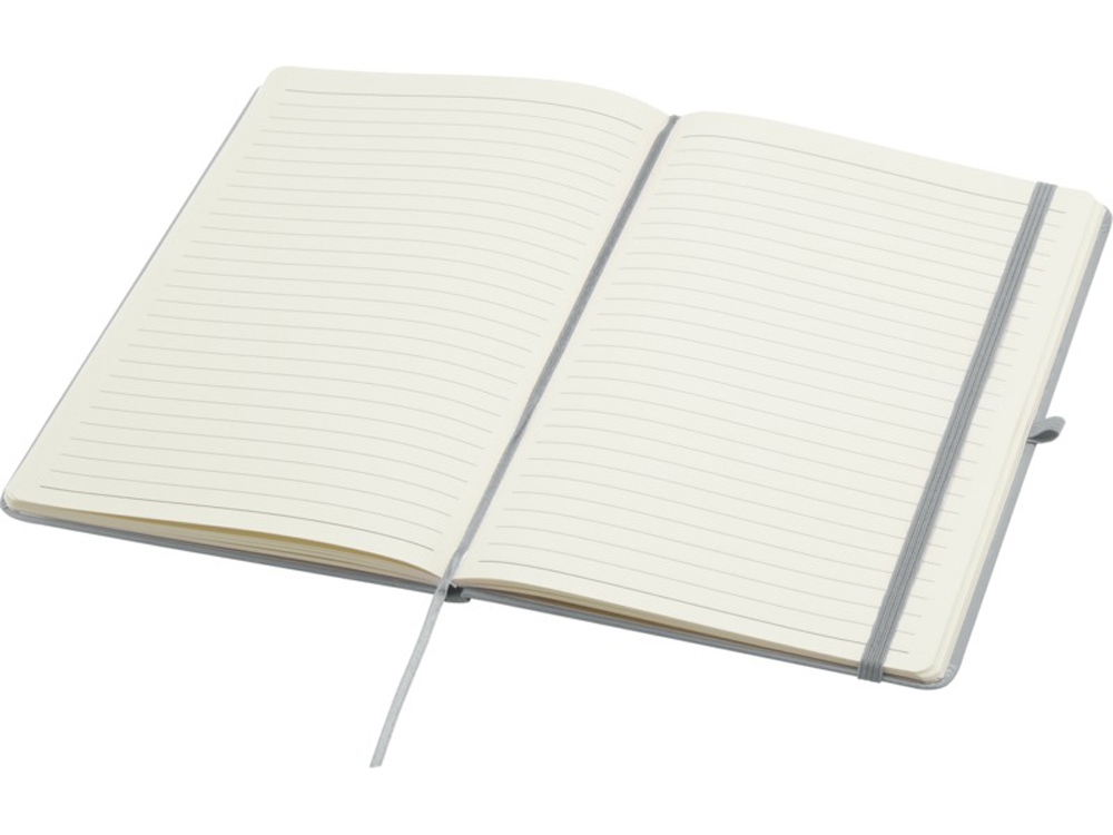 Блокнот Spectrum Plus формата A5 в твердой обложке - Серый-3