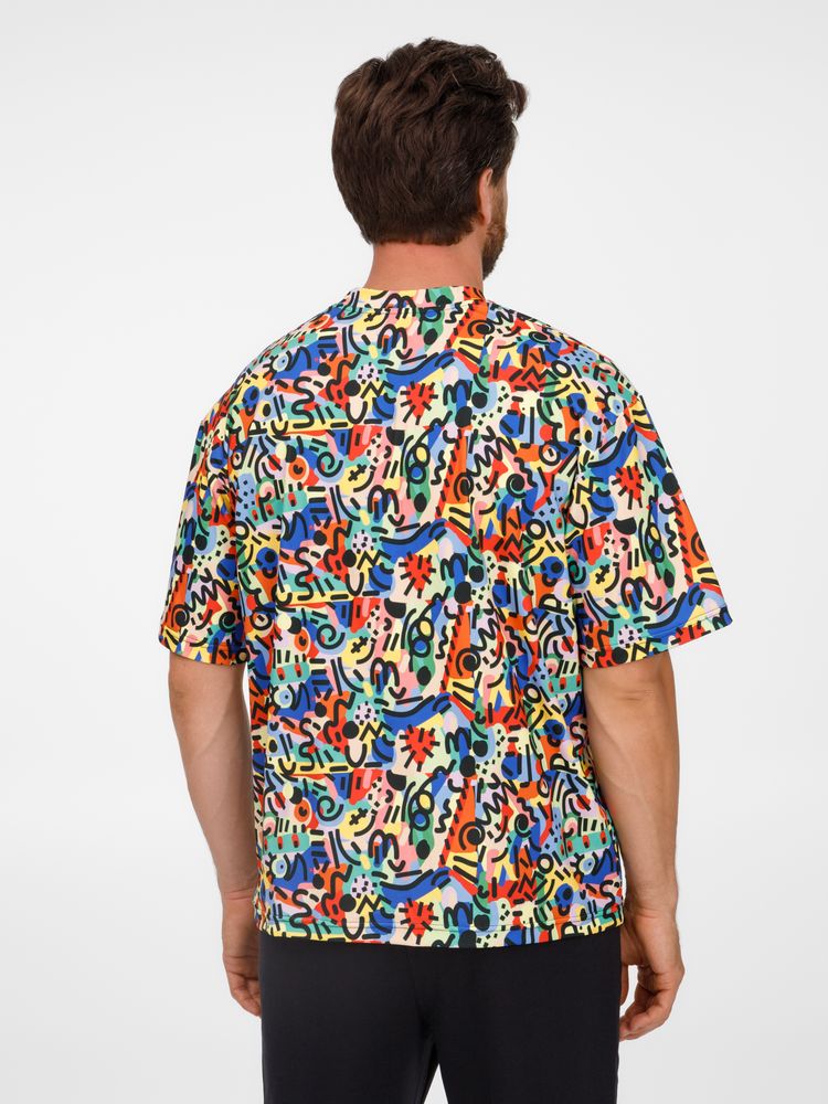 Футболка из бифлекса Morfiss с полной запечаткой на заказ-10