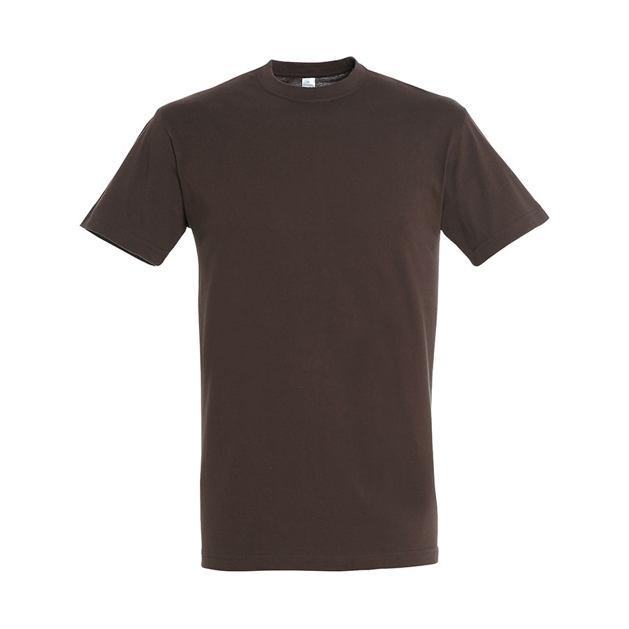 Футболка унисекс REGENT 150, шоколадный-0