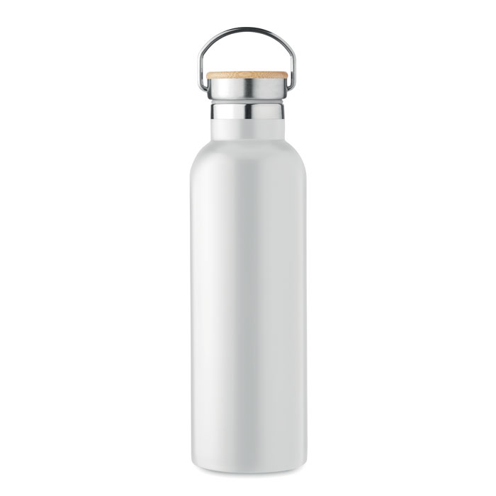 Double wall flask 750ml, белый-3