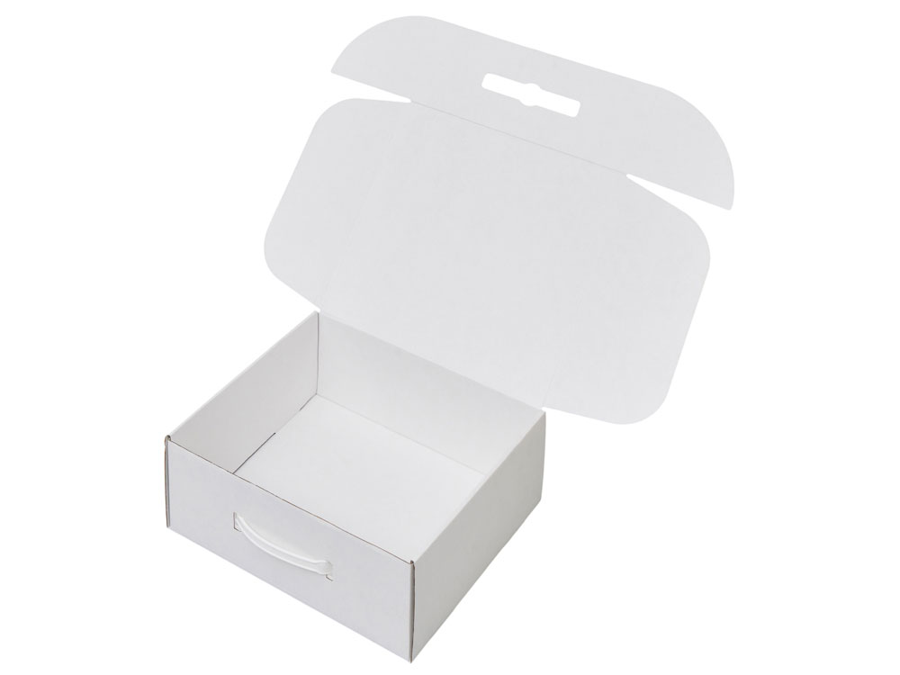 Коробка подарочная Хэнди (Handy), L, белый-1