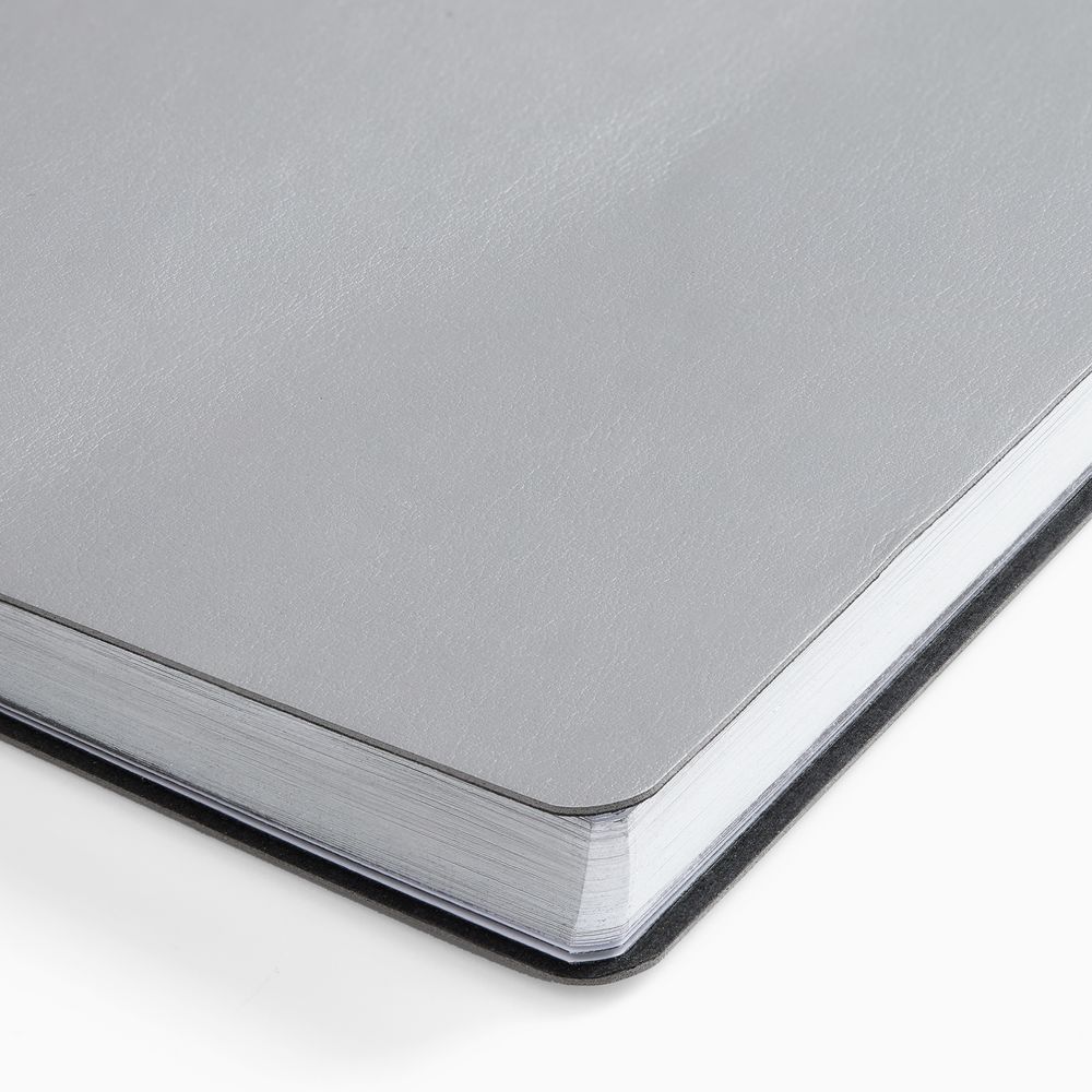 Ежедневник Nebraska Flex, недатированный, ver. 2, серебристый-3