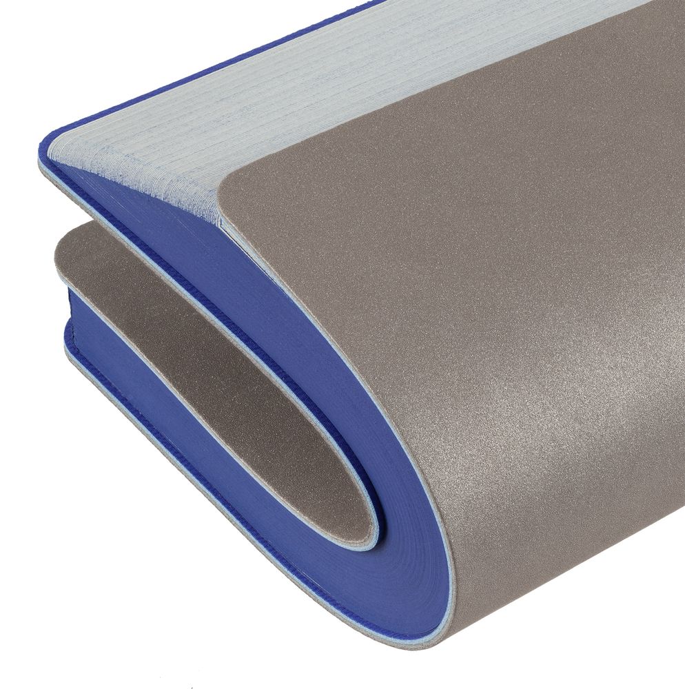 Ежедневник Flexpen, недатированный, серебристо-синий-4