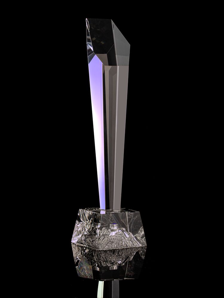 Стела Afterglow с подсветкой, большая, в подарочной упаковке-5