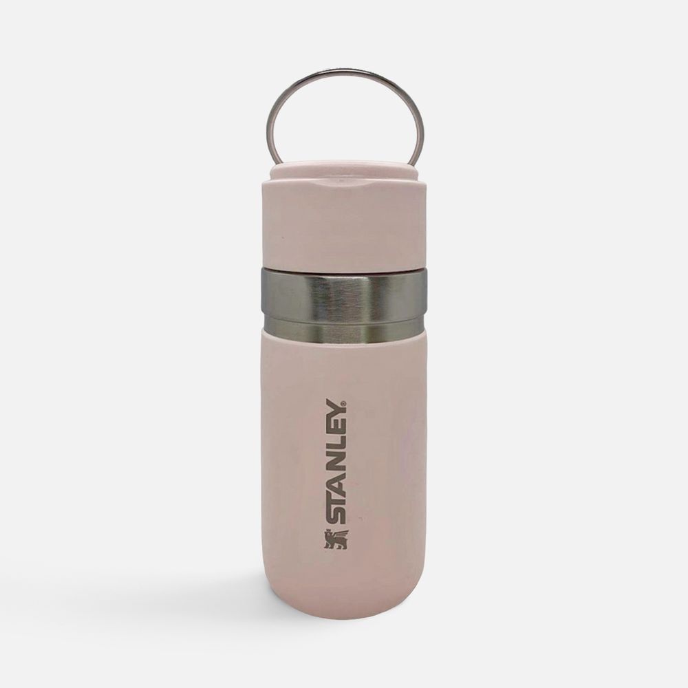 Термобутылка Go Quick Flip 470, розовая-0