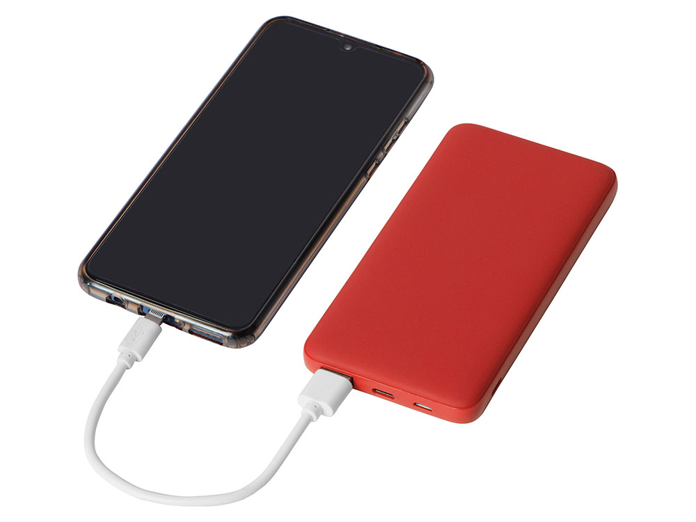 Внешний аккумулятор Reserve Pro, 10 000 mah, красный-1