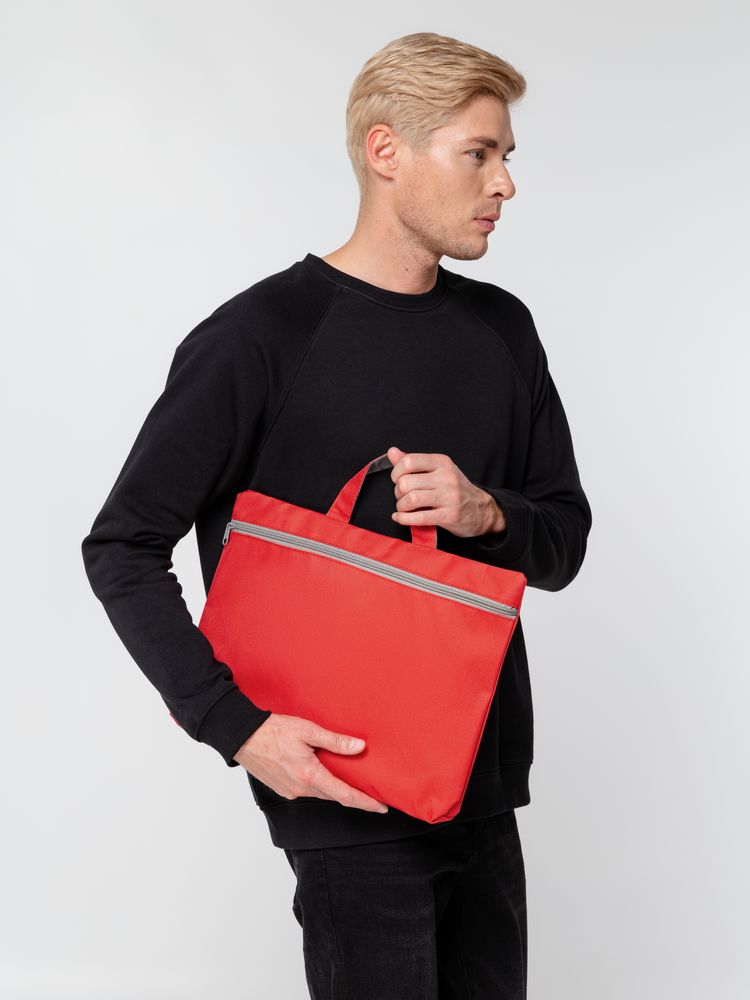 Сумка-папка Simple, красная-5