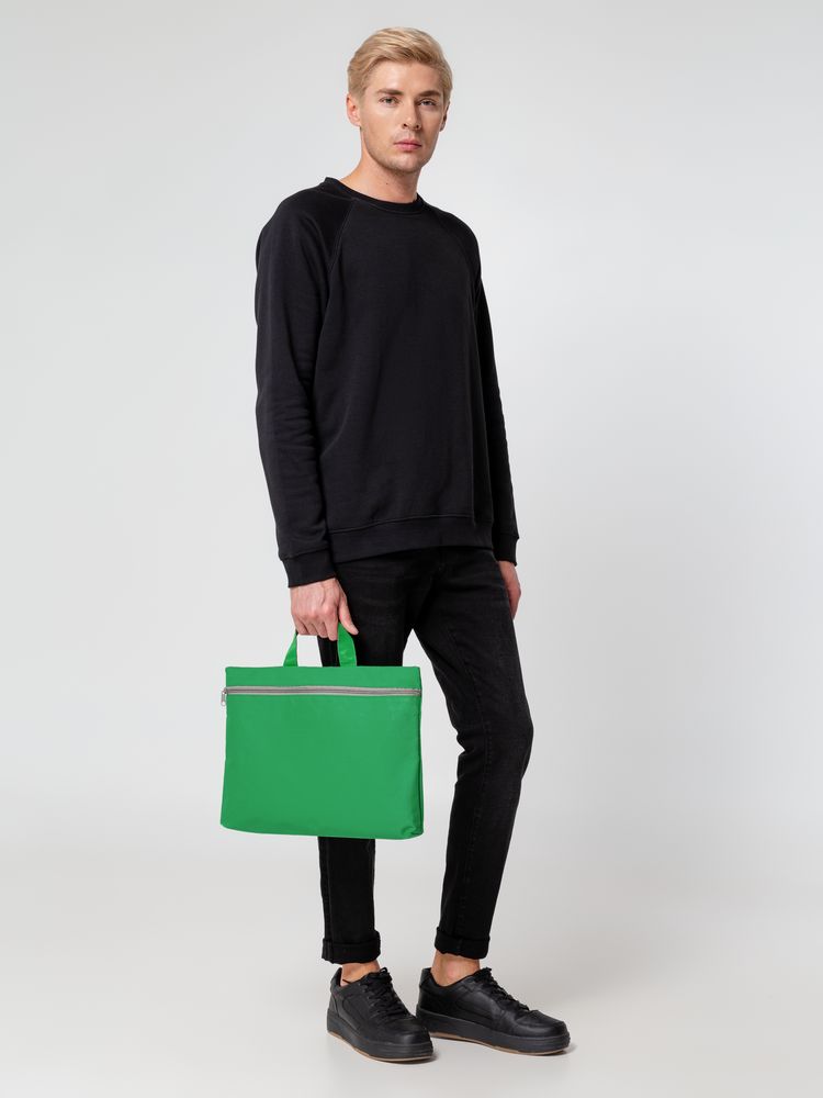 Сумка-папка Simple, зеленая-5