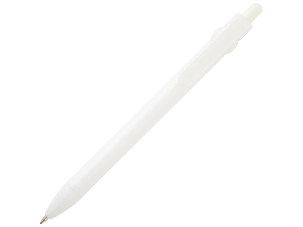 Fidget шариковая ручка из переработанной пластмассы - Белый-0