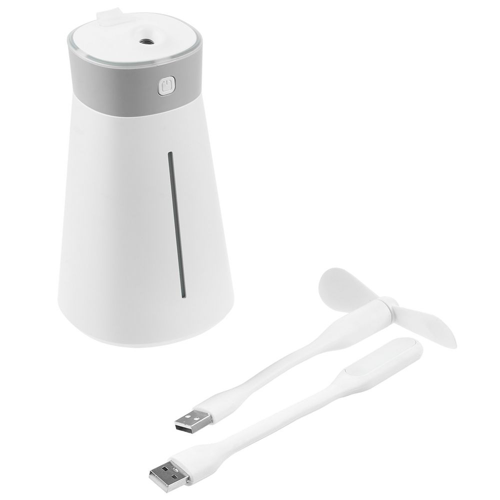 Увлажнитель воздуха с вентилятором и лампой airCan, белый-1