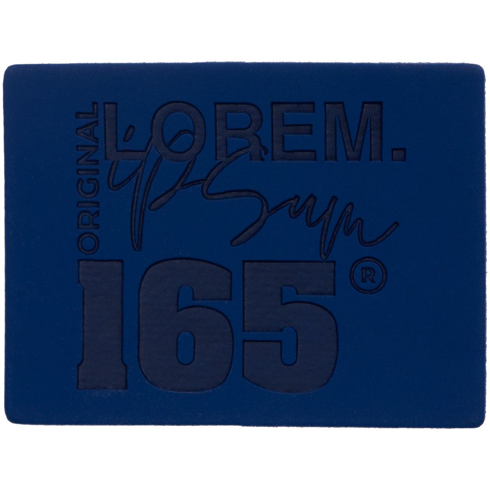 Лейбл Listra Soft Touch, синий-2