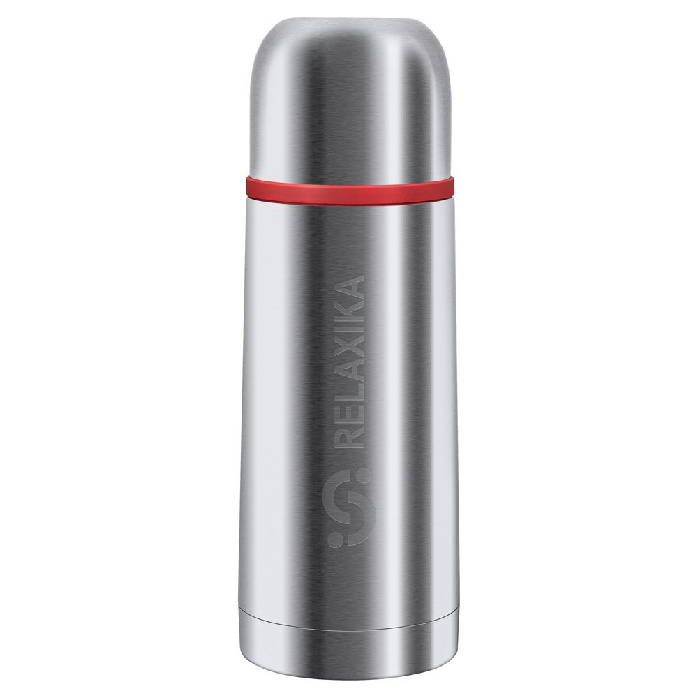 Термос Relaxika 350, стальной-0