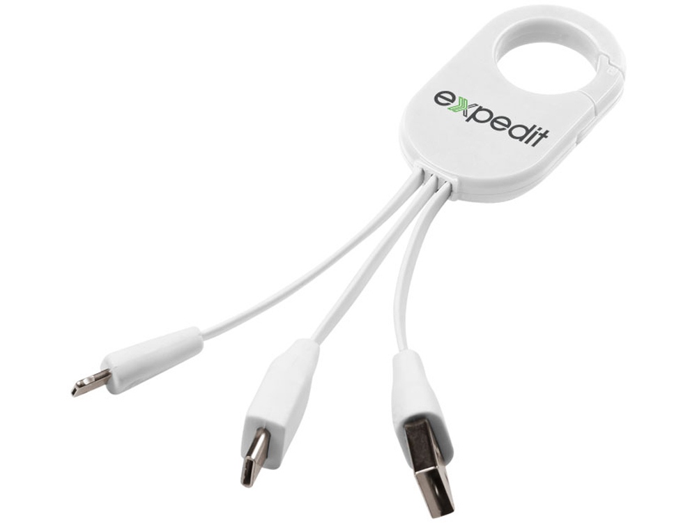 Кабель для зарядки 3-в-1, белый-4