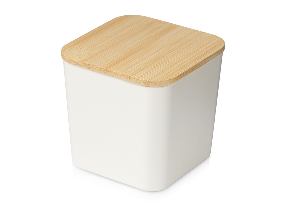 Eмкость из натуральных волокон для хранения Flake, квадратная-0