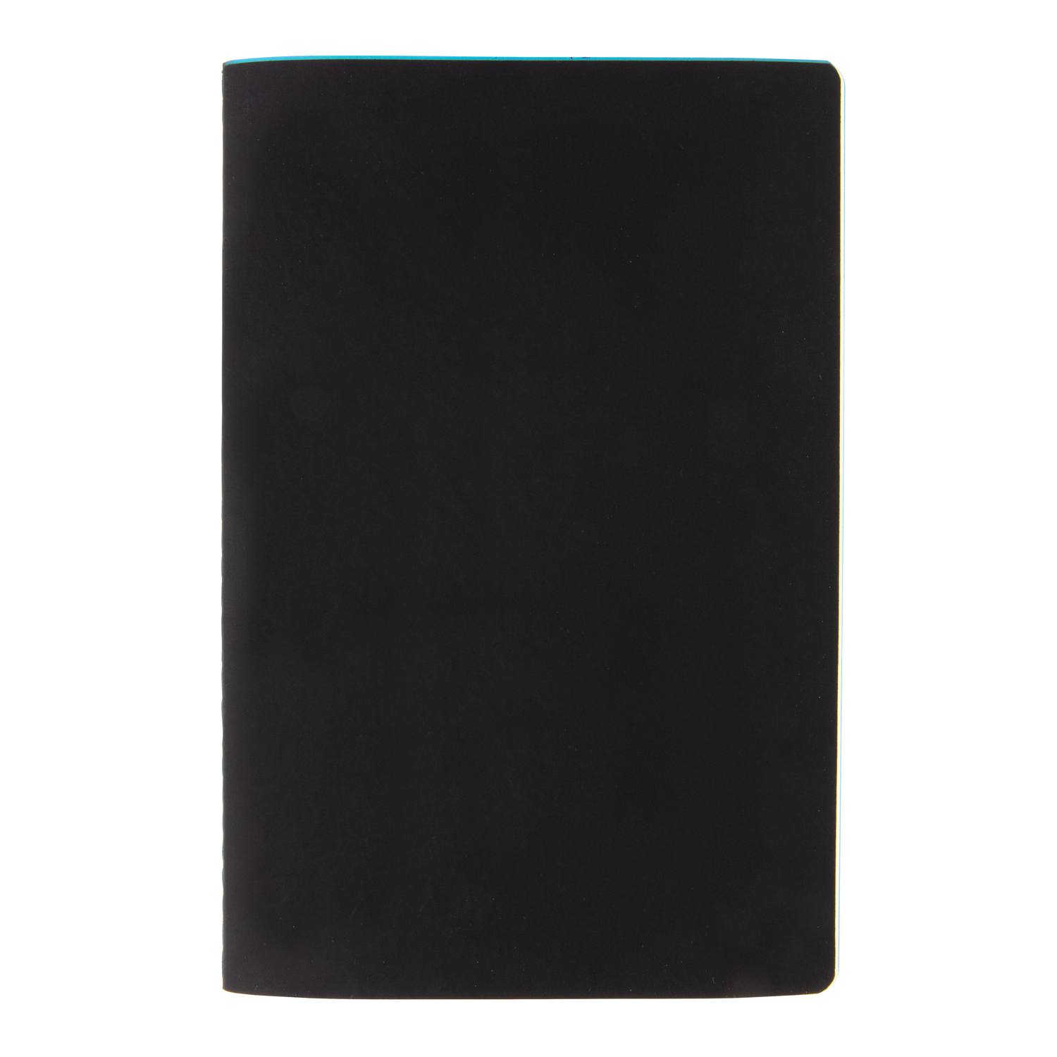 Блокнот в мягкой обложке из PU с цветным срезом-0