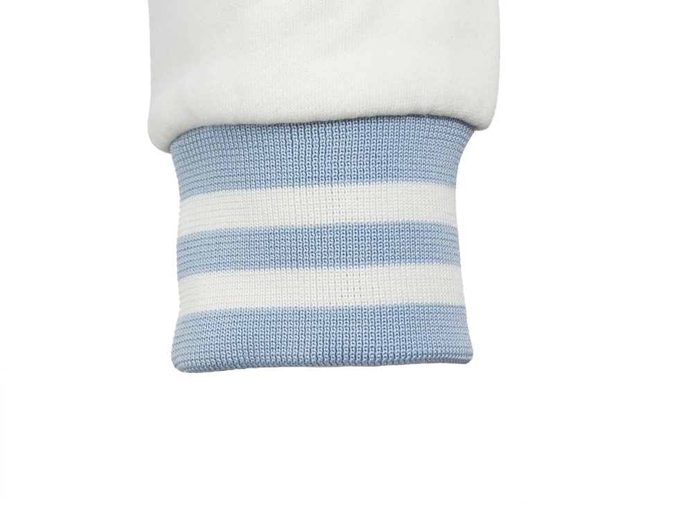 Бомбер Oxford, небесно-голубой/молочный, унисекс-14