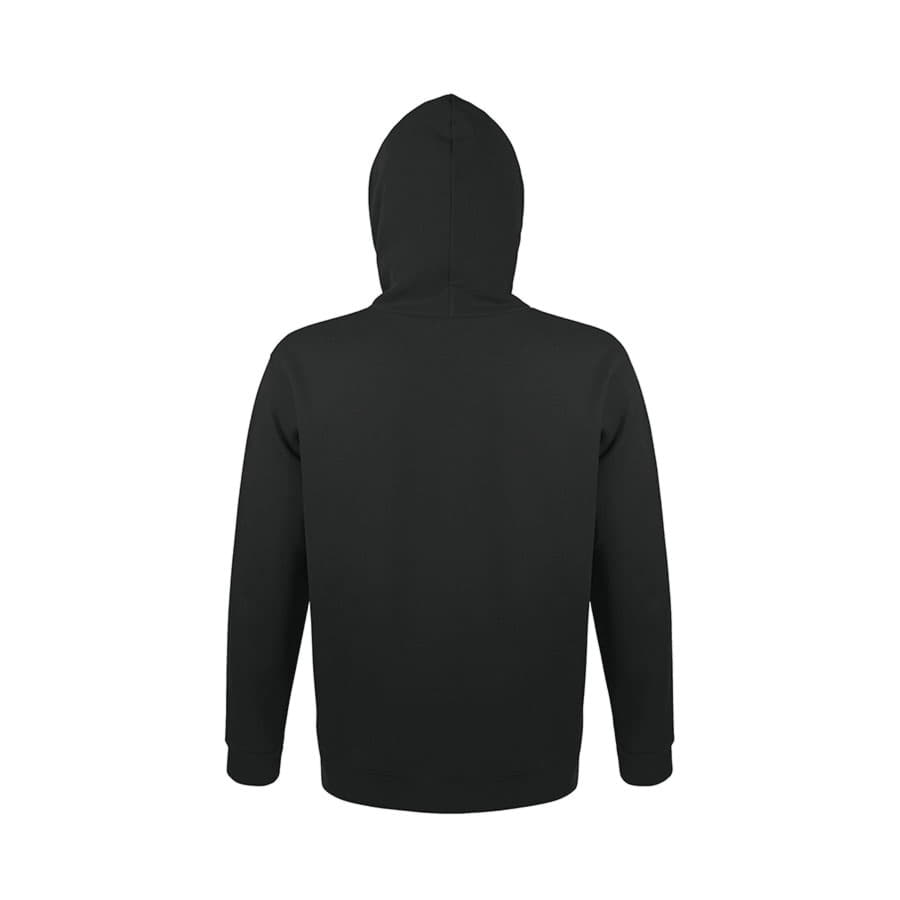 Толстовка унисекс с капюшоном SNAKE 280, черный-1