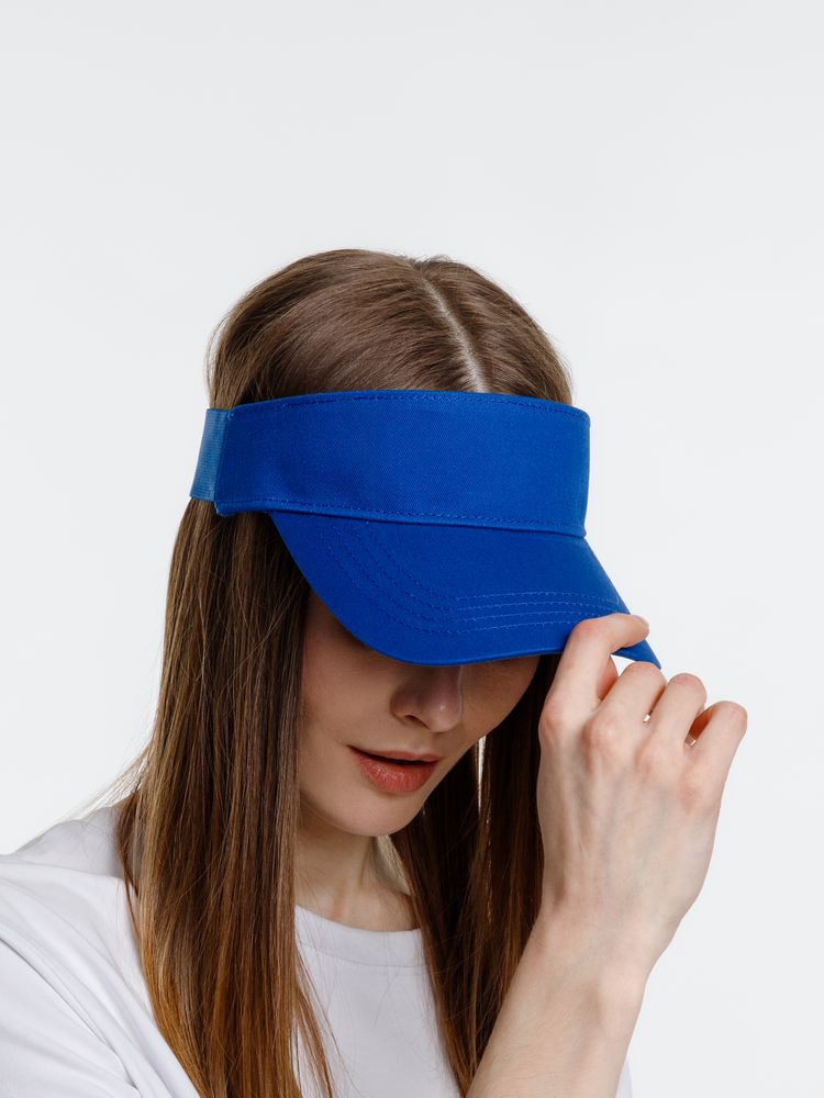 Козырек Viseros, ярко-синий-4