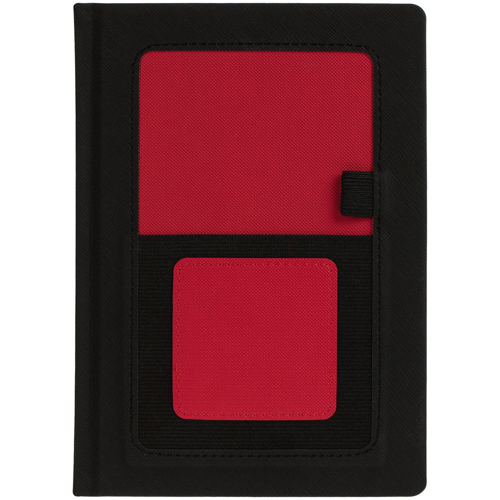 Ежедневник Mobile на заказ, недатированный, черно-красный-1