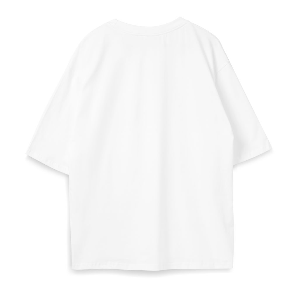 Футболка оверсайз унисекс Base Space, белая-2