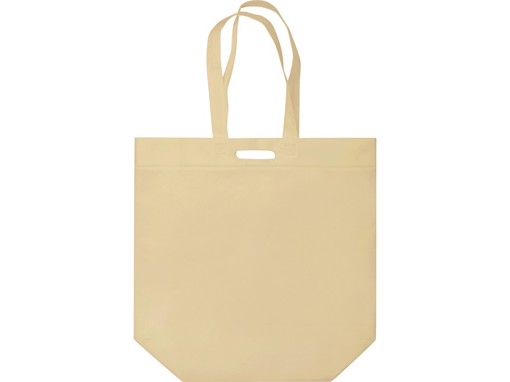 Сумка для покупок из спанбонда Scope, 455*160*380 с ручкой 550/30 мм, бежевый-1