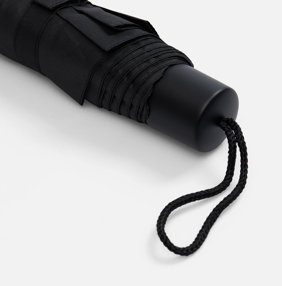 Зонт складной Light, черный-4