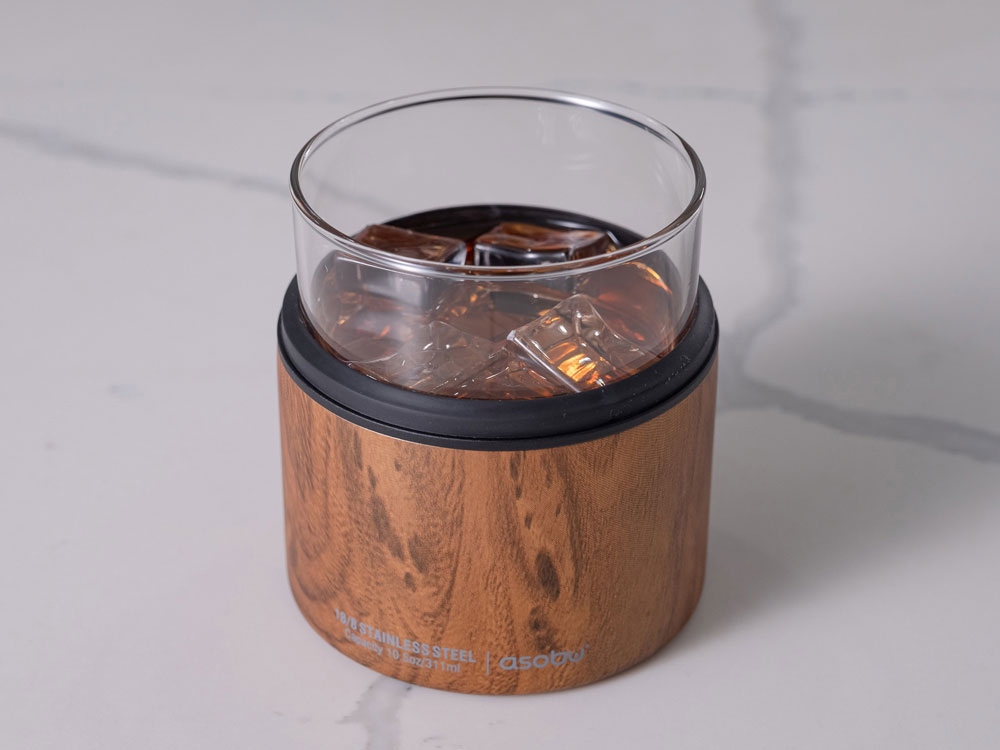 Тумблер для виски WHISKEY KUZIE, дерево-5